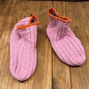 Bombas Pink and Orange Women's Slippers